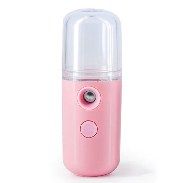 Nano Mist Facial Sprayer Beauty Instrument USB Face Steamer Moisturizing Beauty
