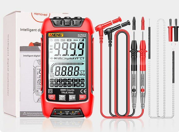 6000 Counts Digital Display Multimeter DC AC Voltage Current Digital Multimeter Tester Resistance Frequency High Precision Tools