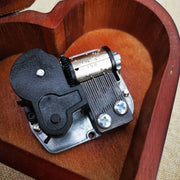 Wooden Clockwork Eight-tone Music Box